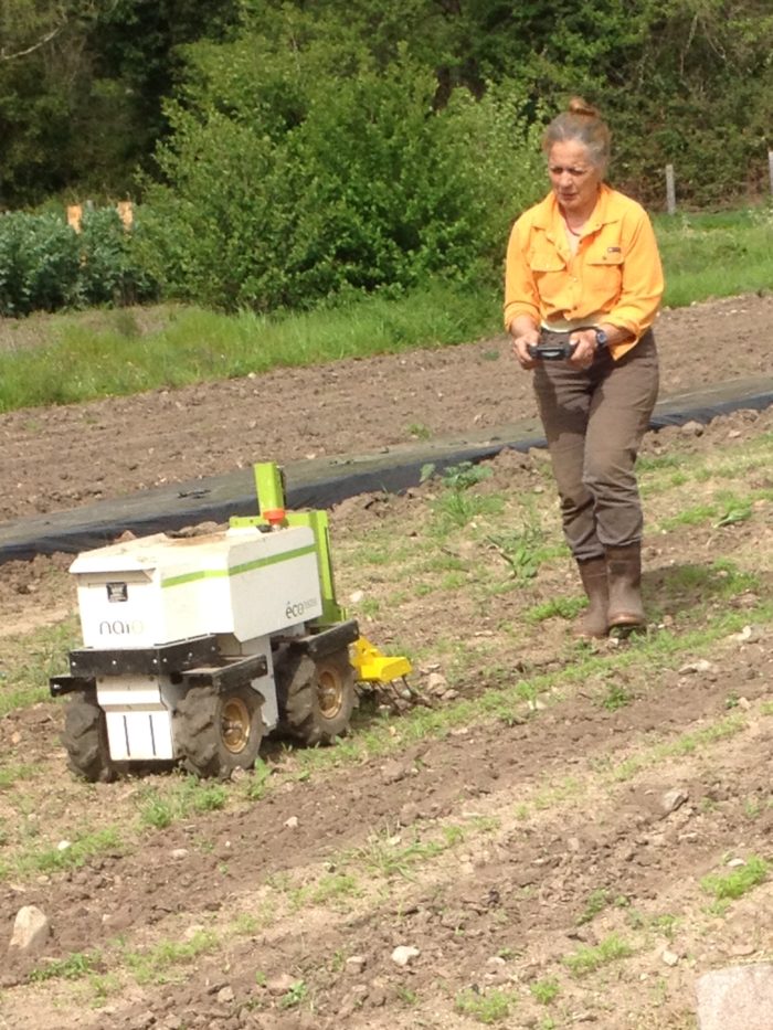 Eco-tracteur Naio Ferme d'Alzetta